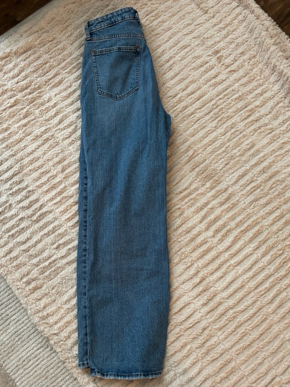 Abercrombie & Fitch Light Blue High-Rise 'Curve Love' Jeans